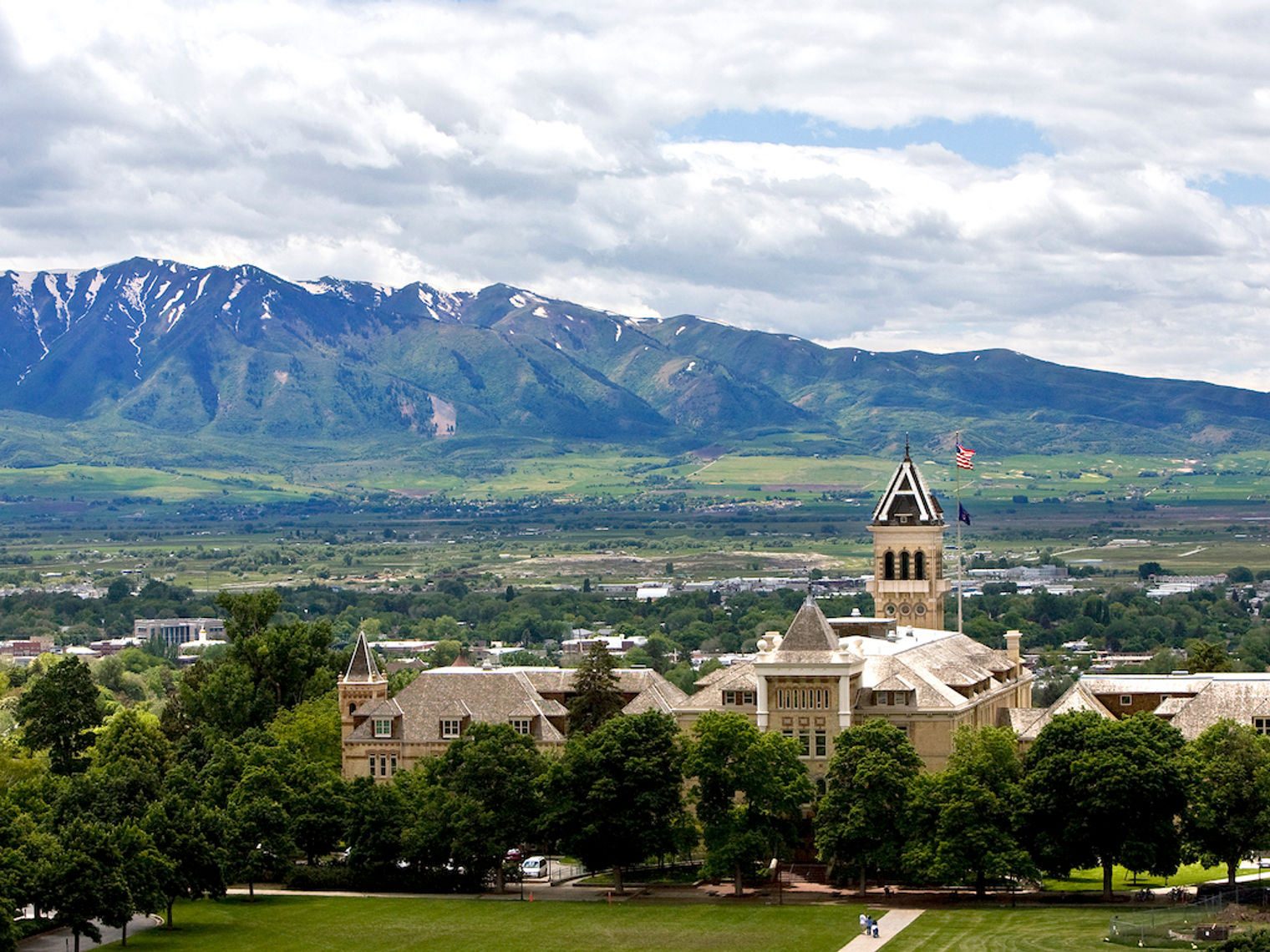 USA Utah Rich County Utah State University Wellsville Mountains