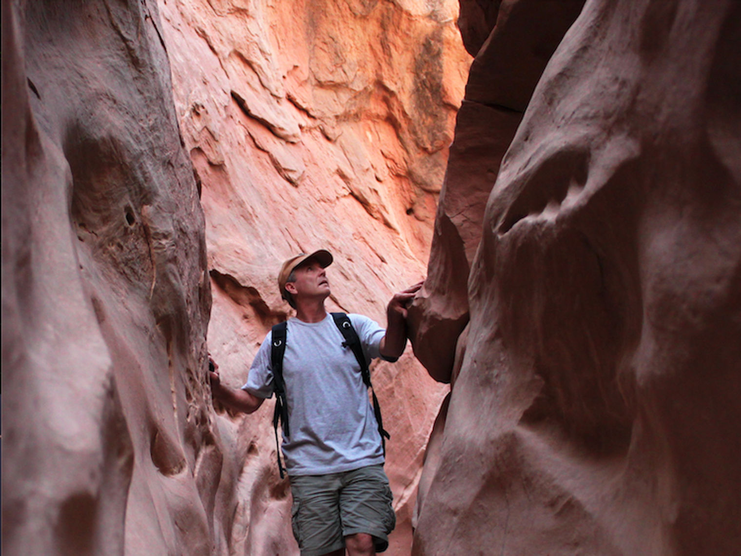USA Utah Wayne County Slot Canyon