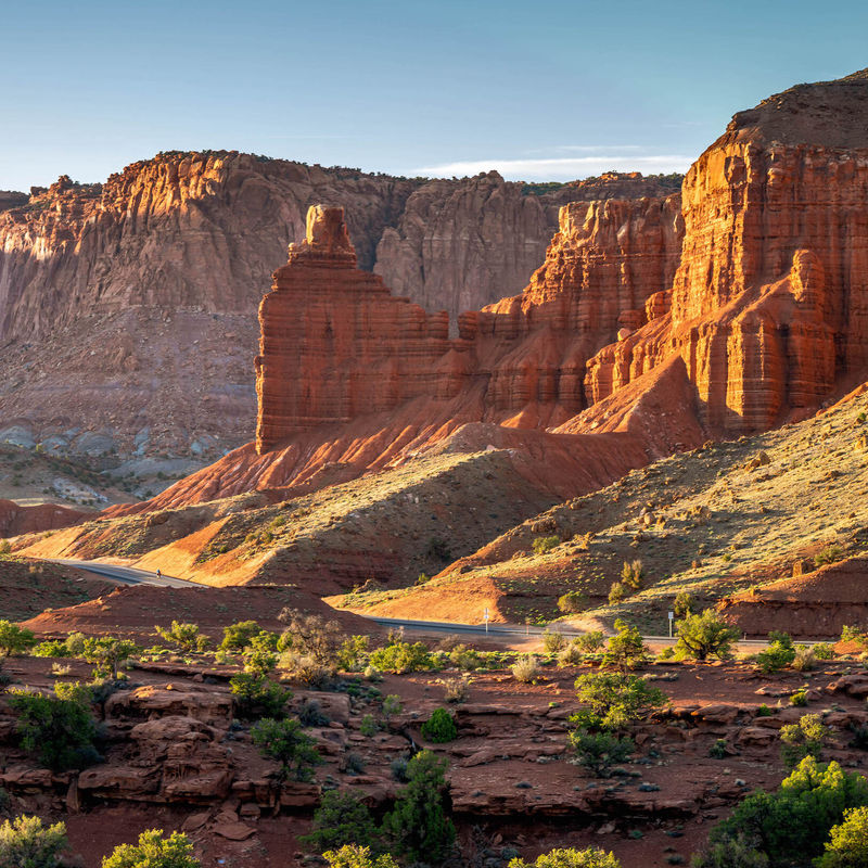 USA Utah Wayne County Scenic Byway