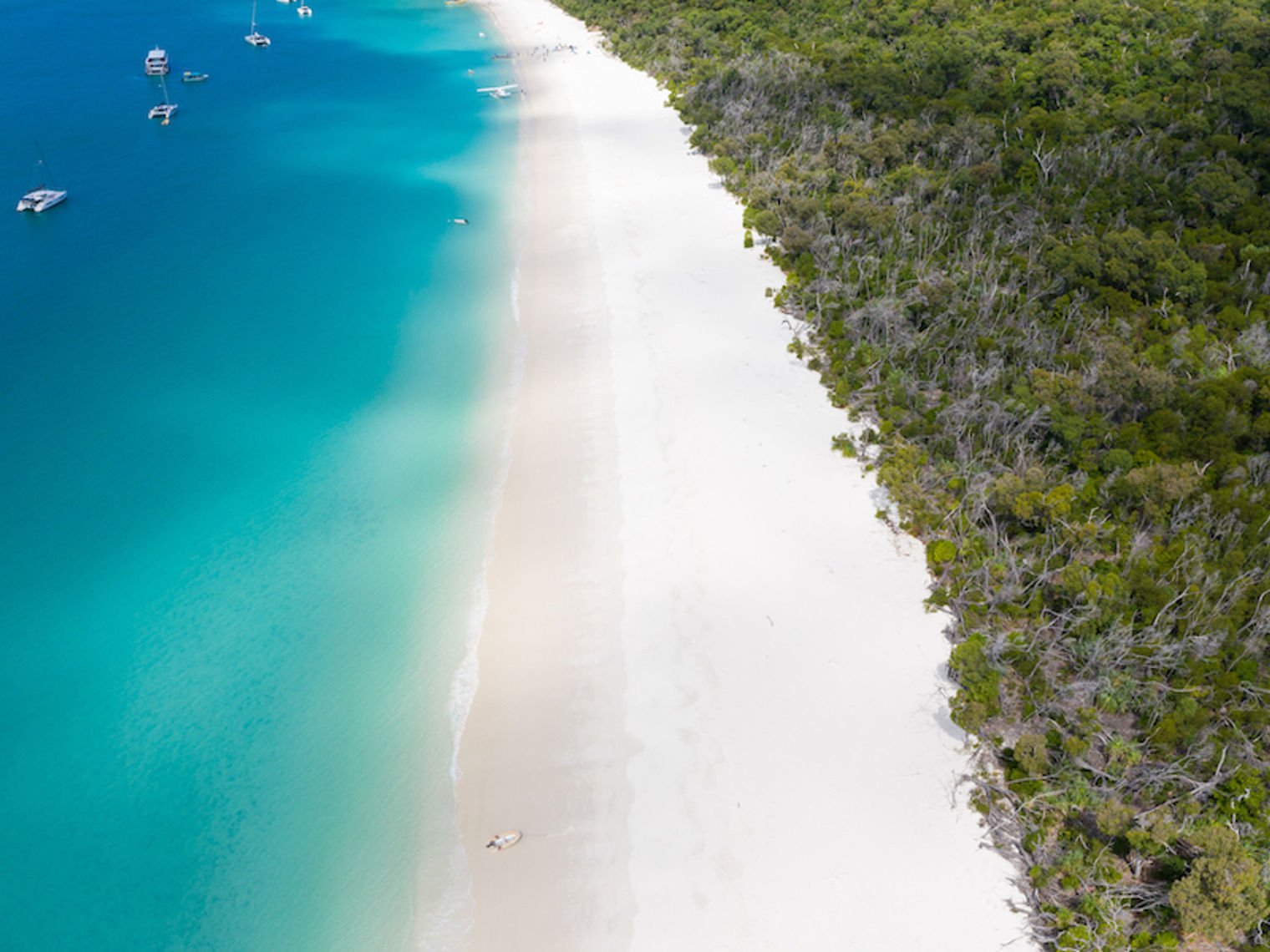 Australien Queensland Whitsundays Whitehaven Beach