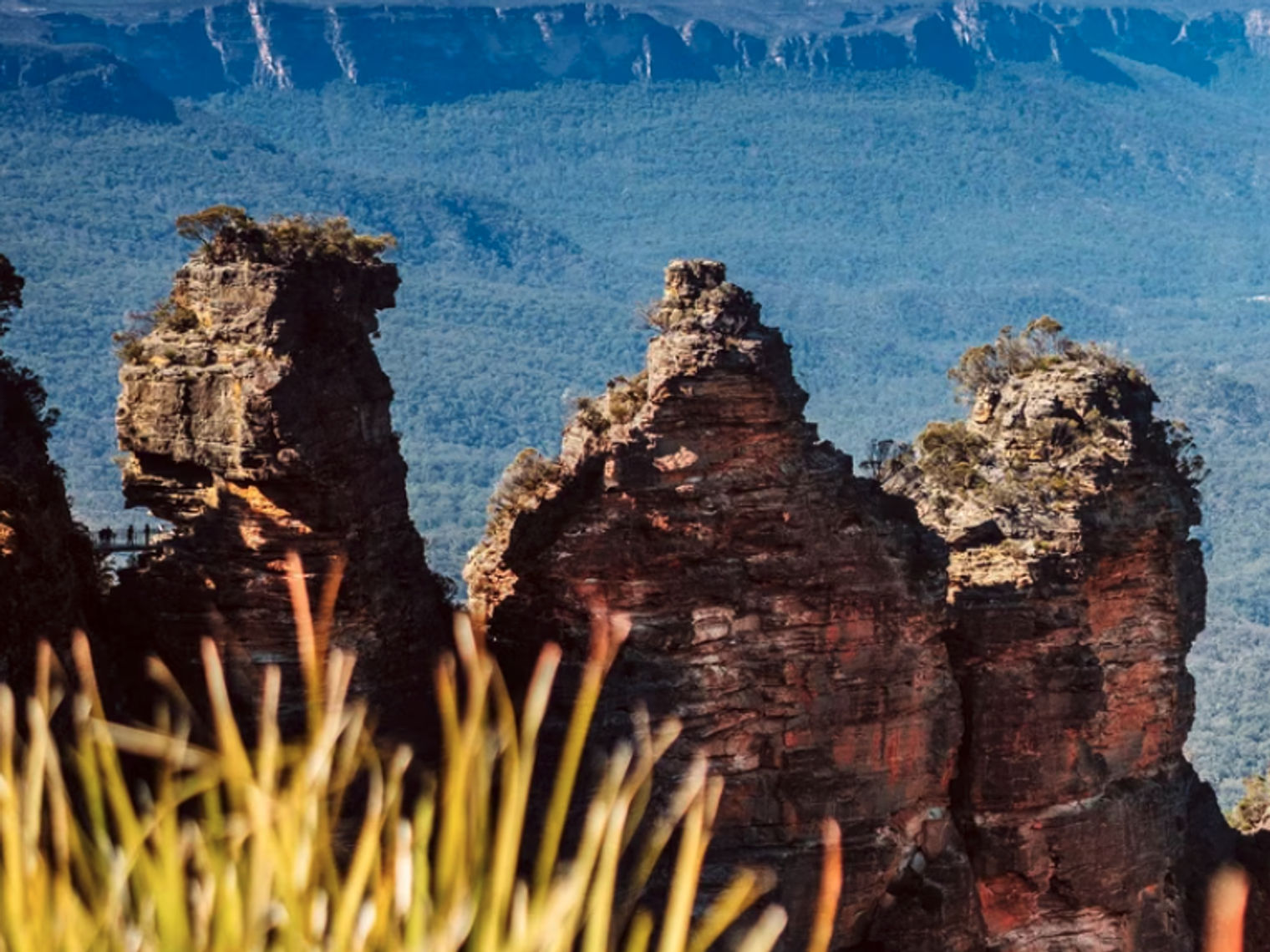Australien New South Wales Blue Mountains Echo point