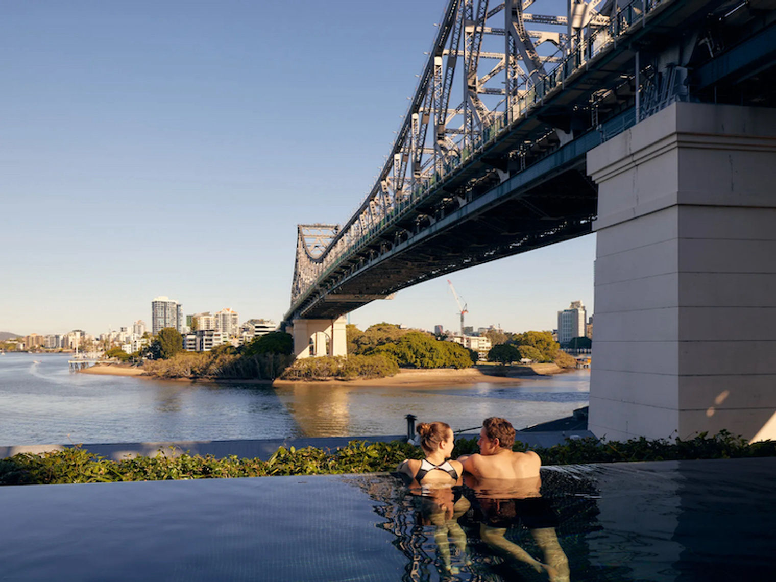 Australien Brisbane Brücke