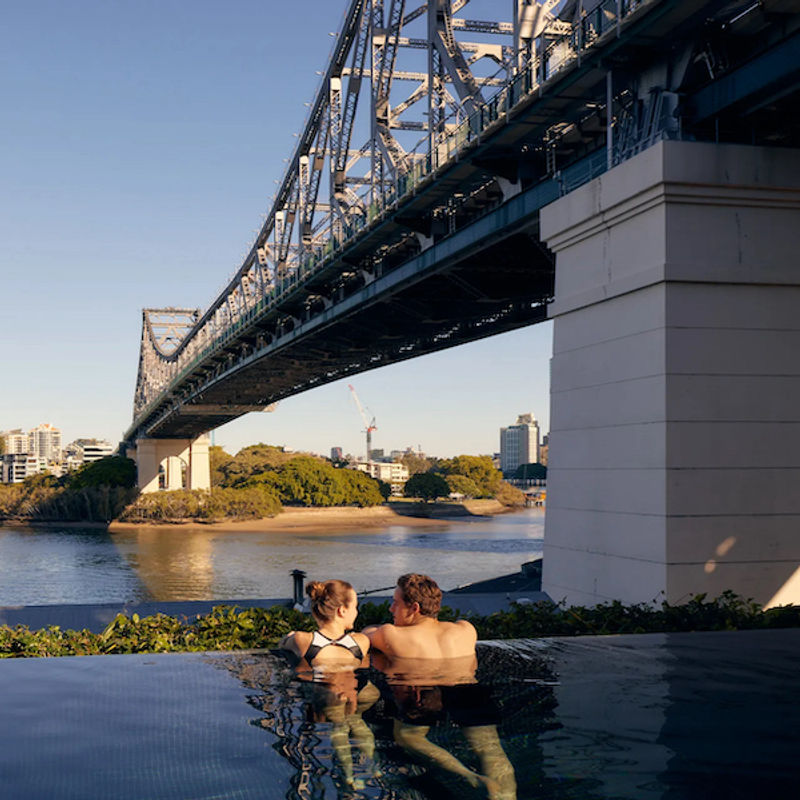 Australien Brisbane Brücke