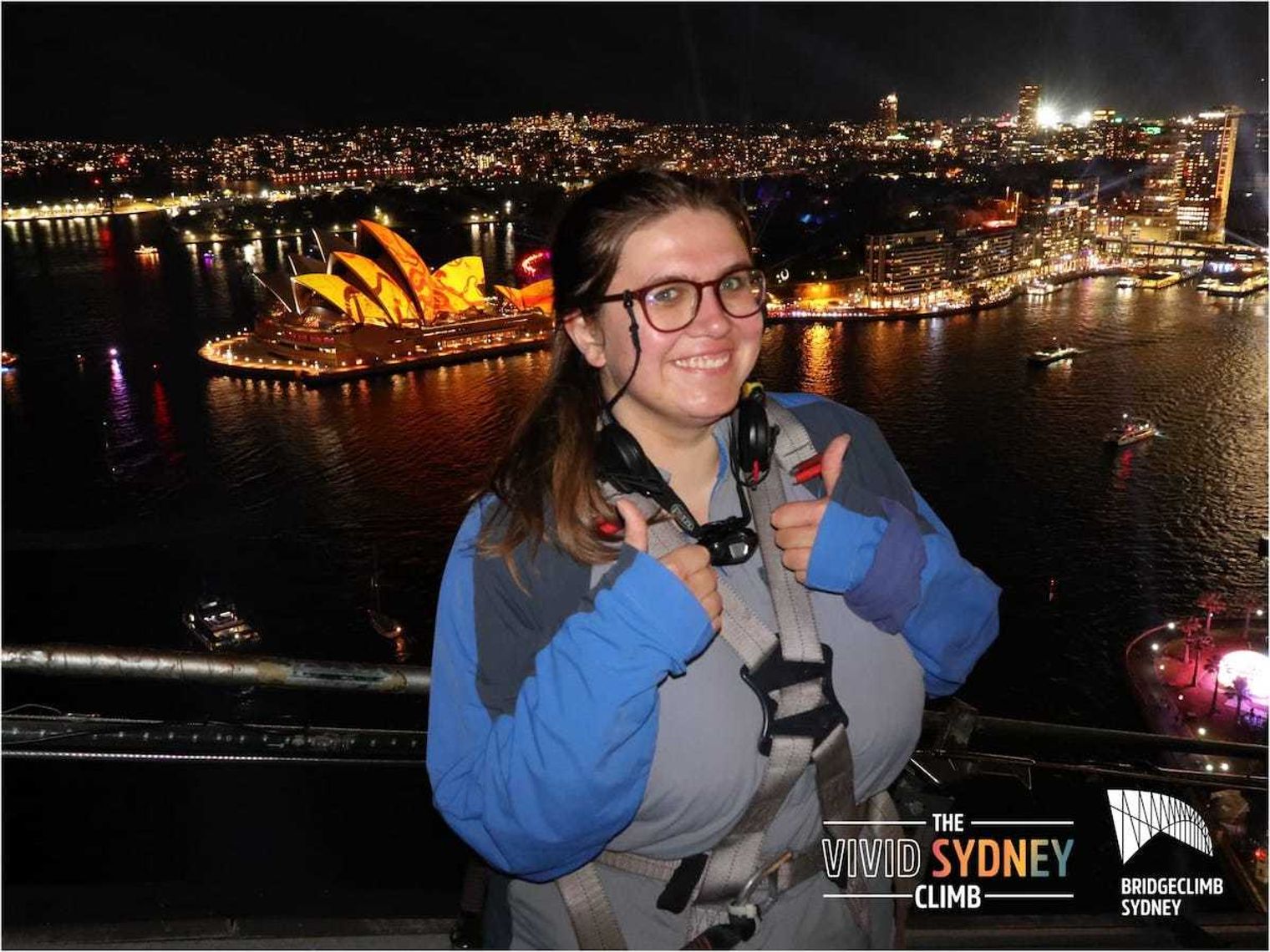 Aus nsw sydney vivid bridge climb