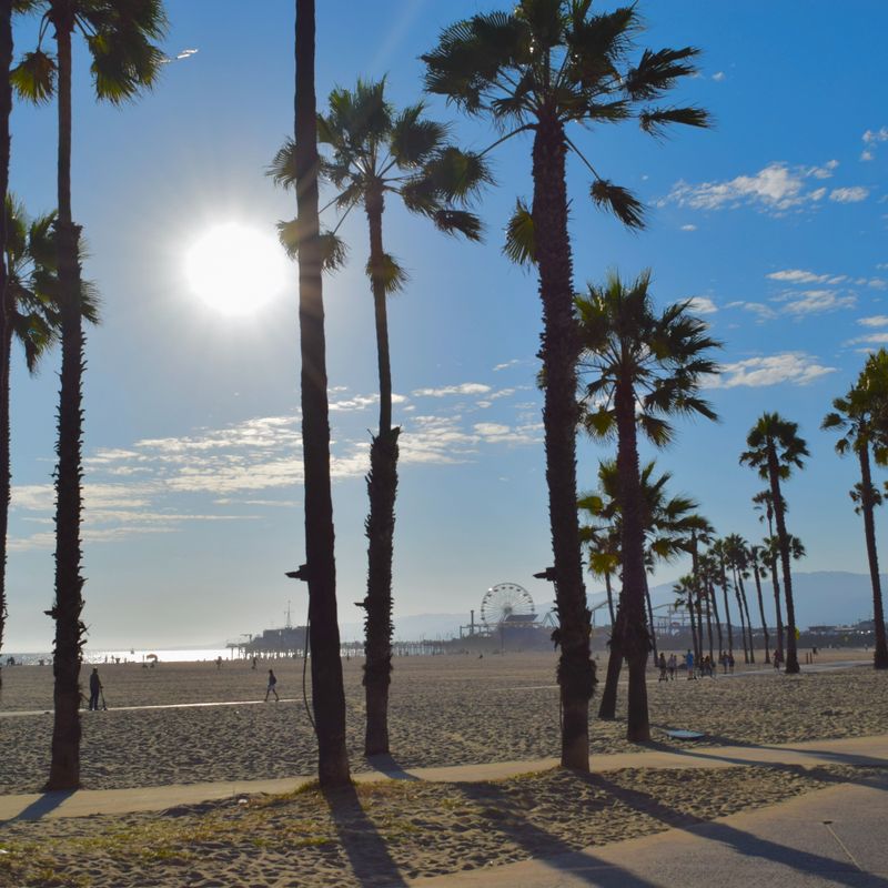 Strand van Santa Monica, VS