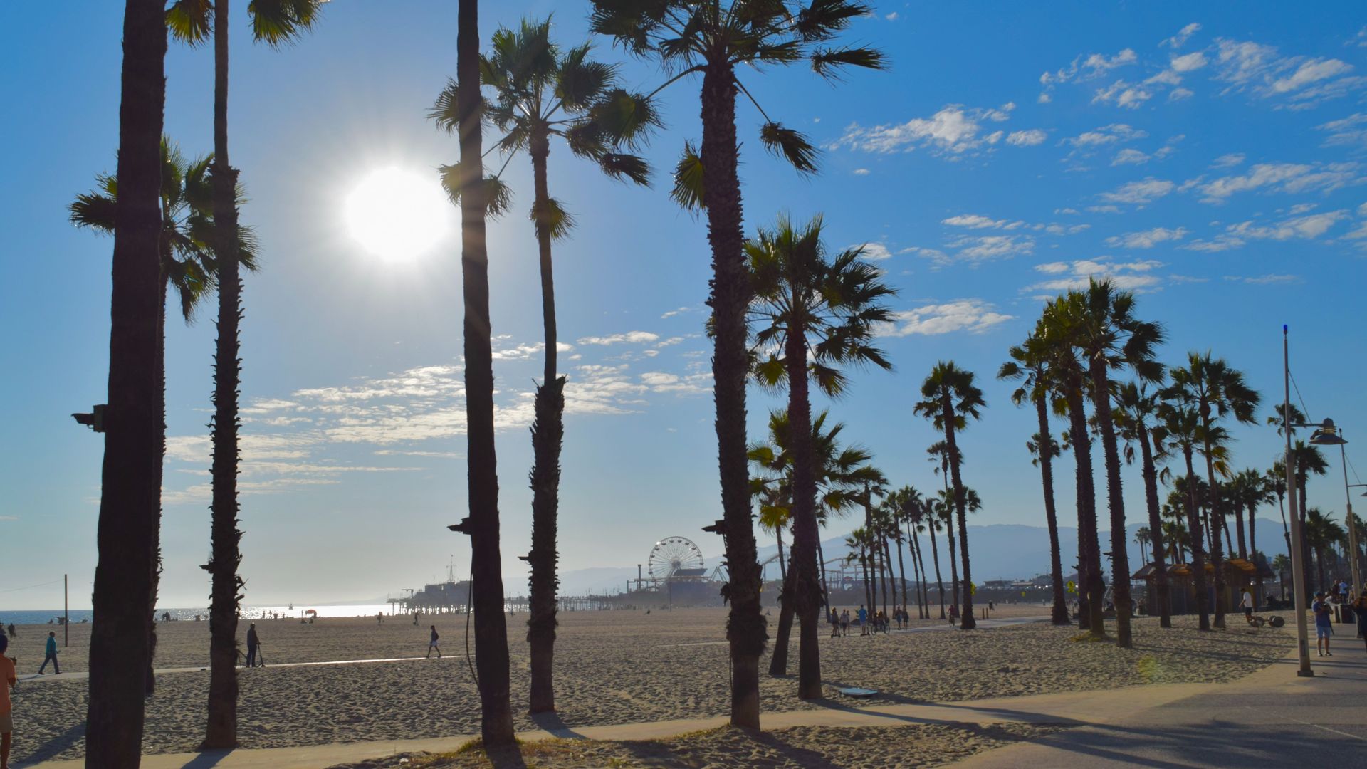 Strand van Santa Monica, VS