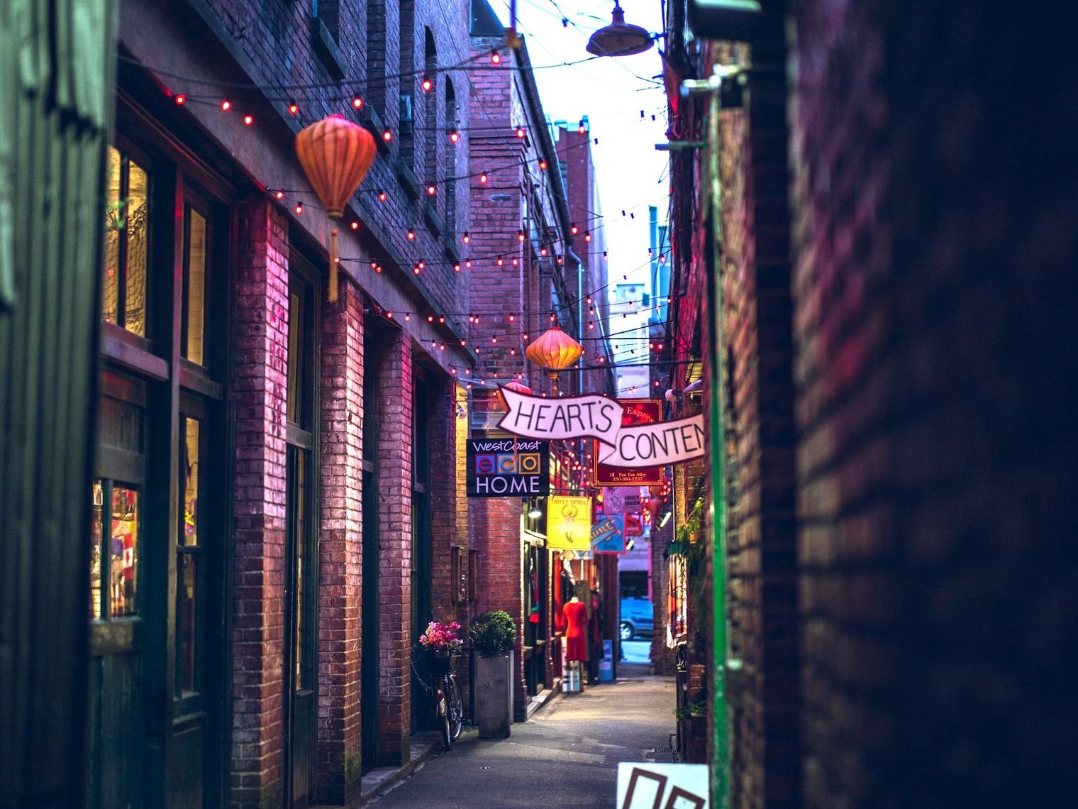 Kanada British Columbia Victoria China town