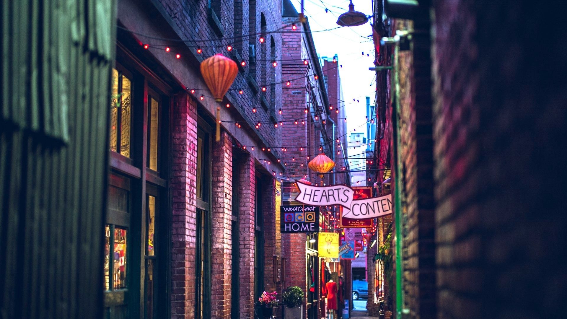 Kanada British Columbia Victoria China town