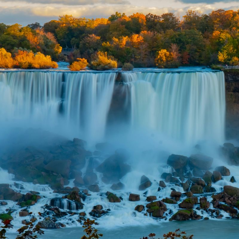 Niagara Falls during autumn, Canada