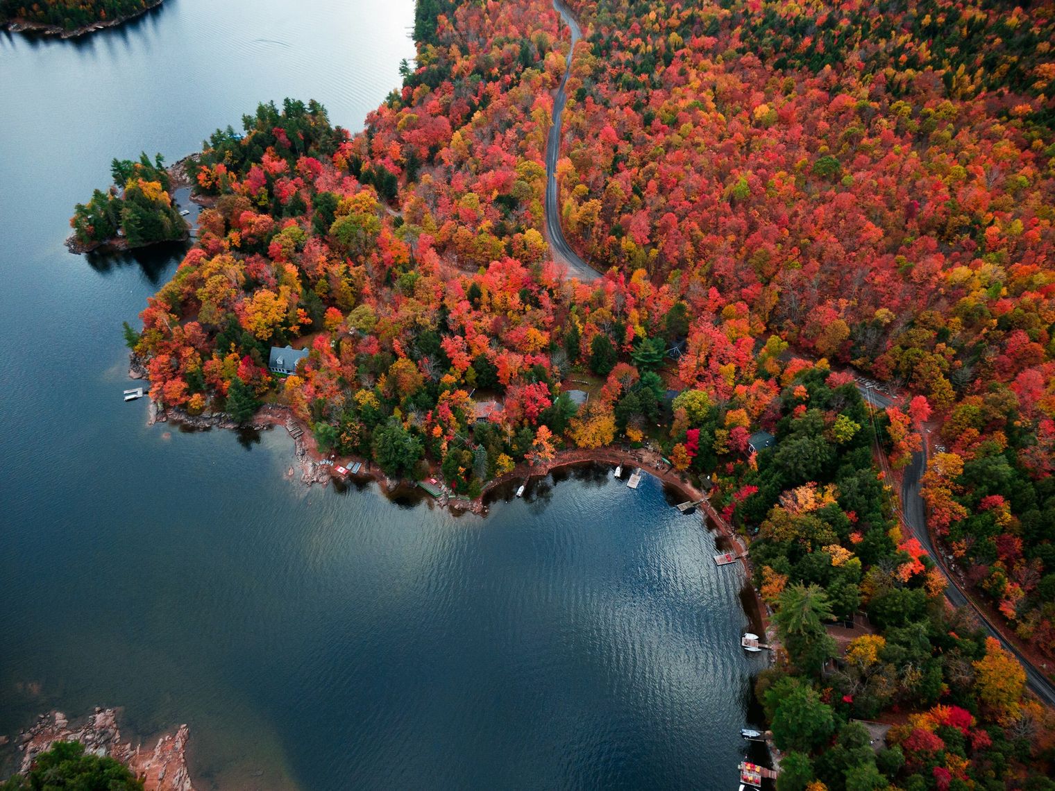 Ost Kanada Ontario Herbst