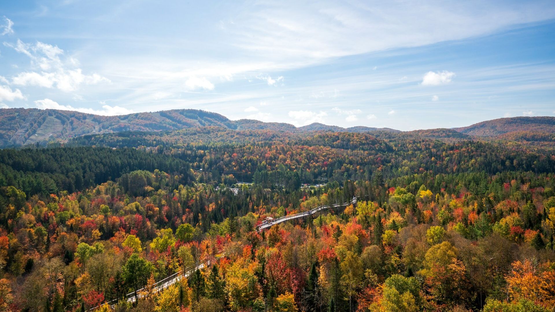 Ost Kanada Québec Herbst
