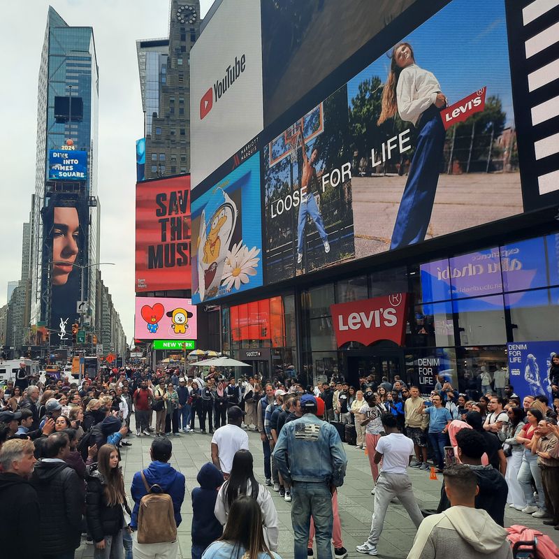 USA New York City Time Square
