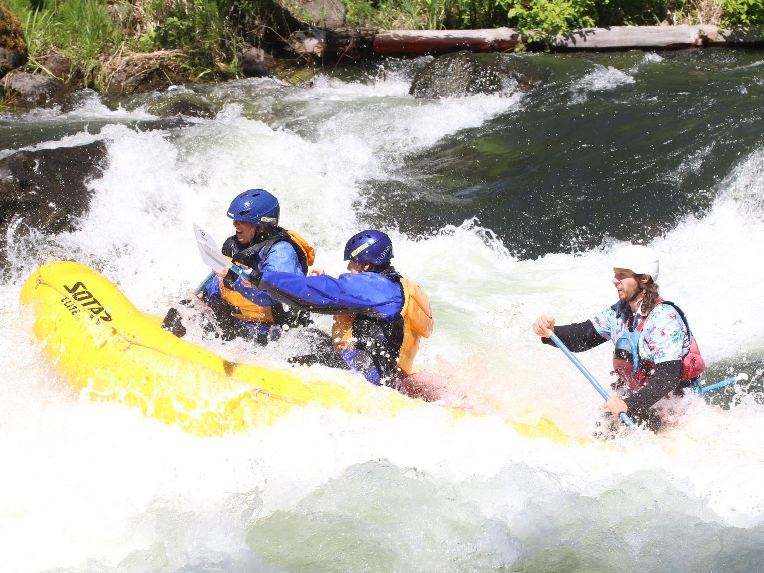 USA Nordwesten Oregon Columbia River Gorge rafting