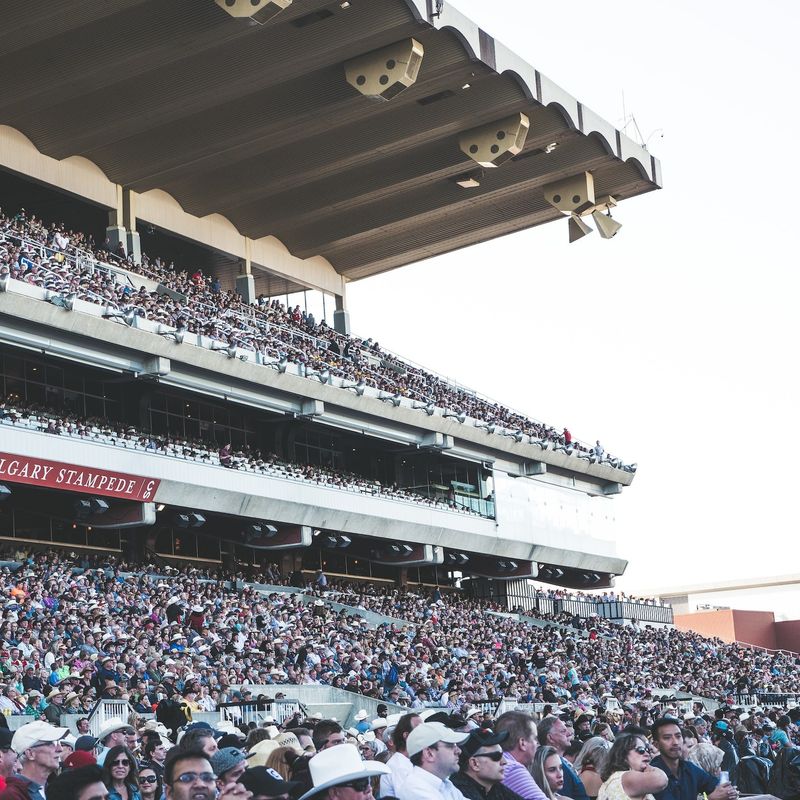 Canada Calgary Stampede crowd