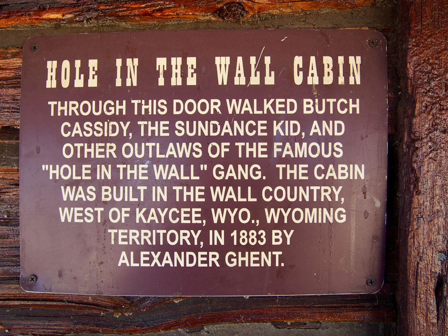 Elizabeth & John Bezzant butch cassidy