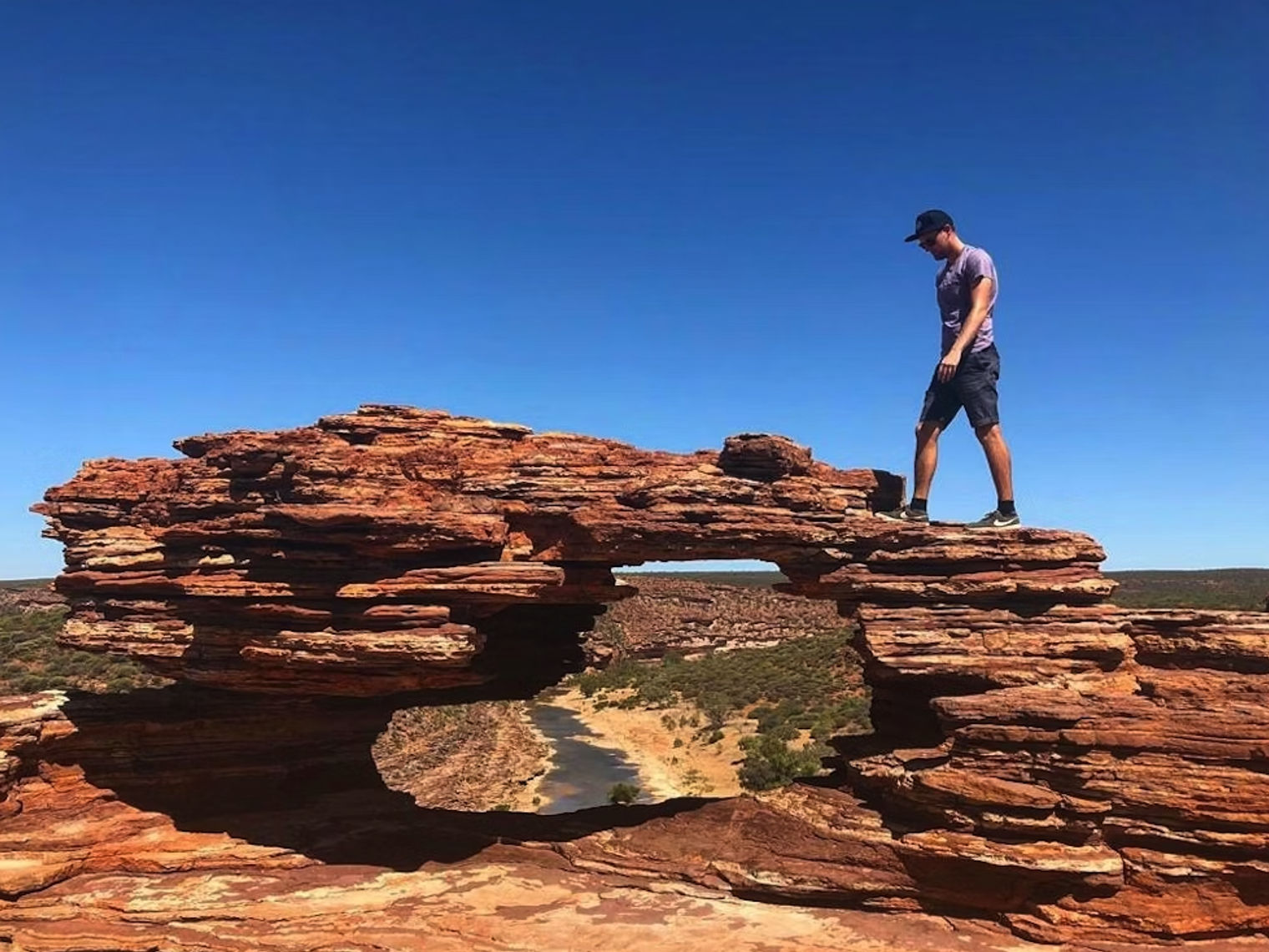 TravelEssence specialist Luke exploring the red landscapes of Australia