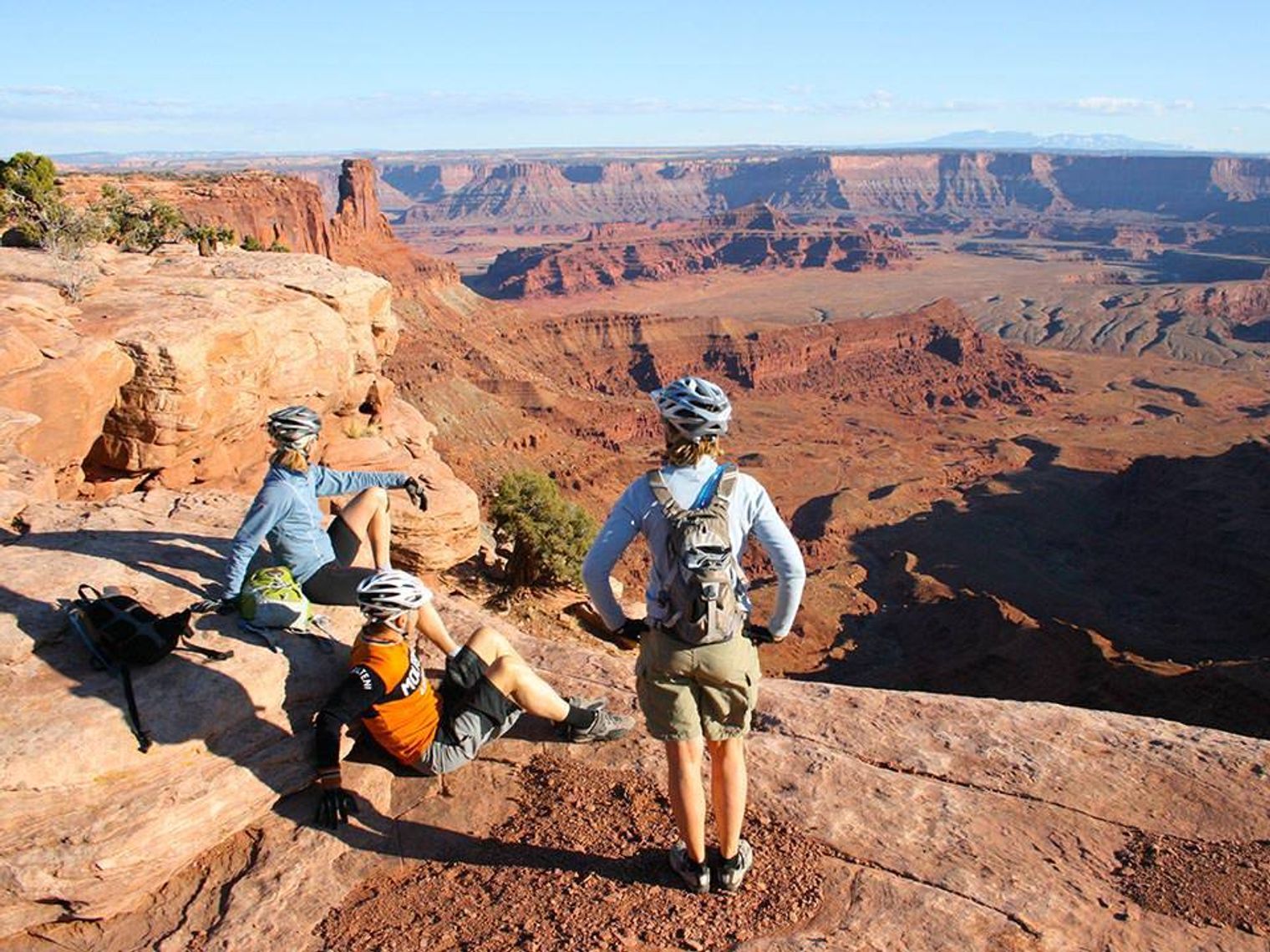 US Utah Moab mountain biking dead horse point