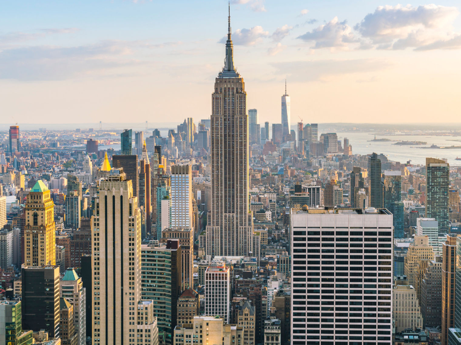USA New york skyline manhatten