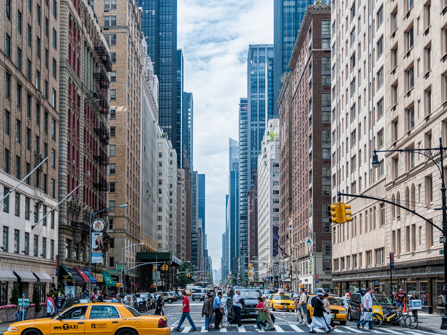 USA New york Straße