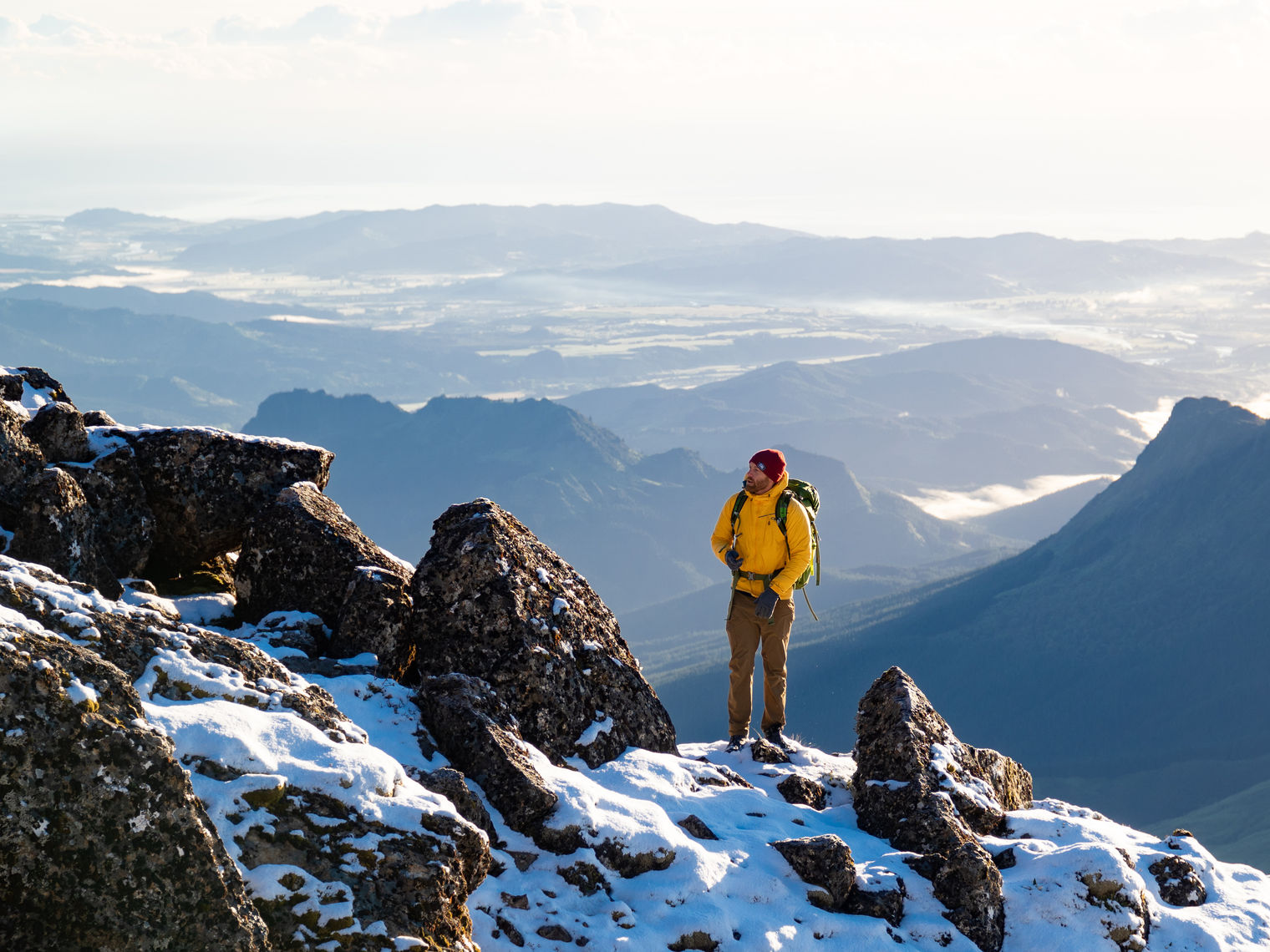 nz-north-MountHikurangi-hiker