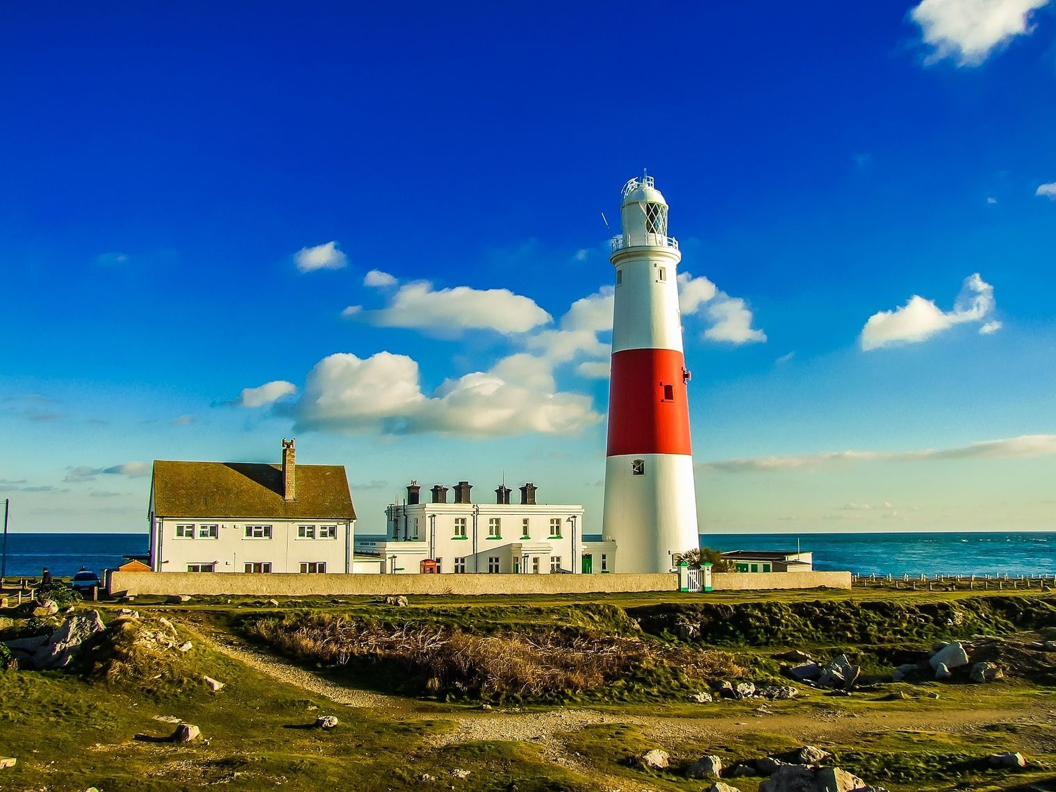 usa maine portland lighhouse views