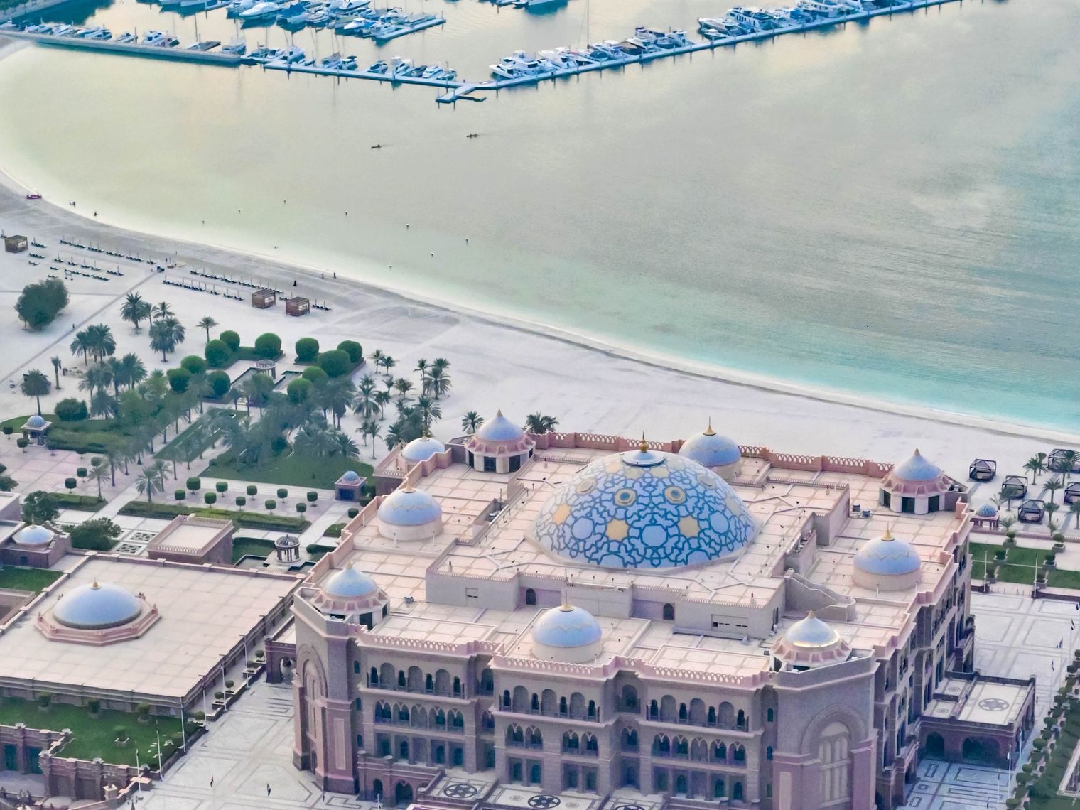 Traditioneel gebouw Abu Dhabi