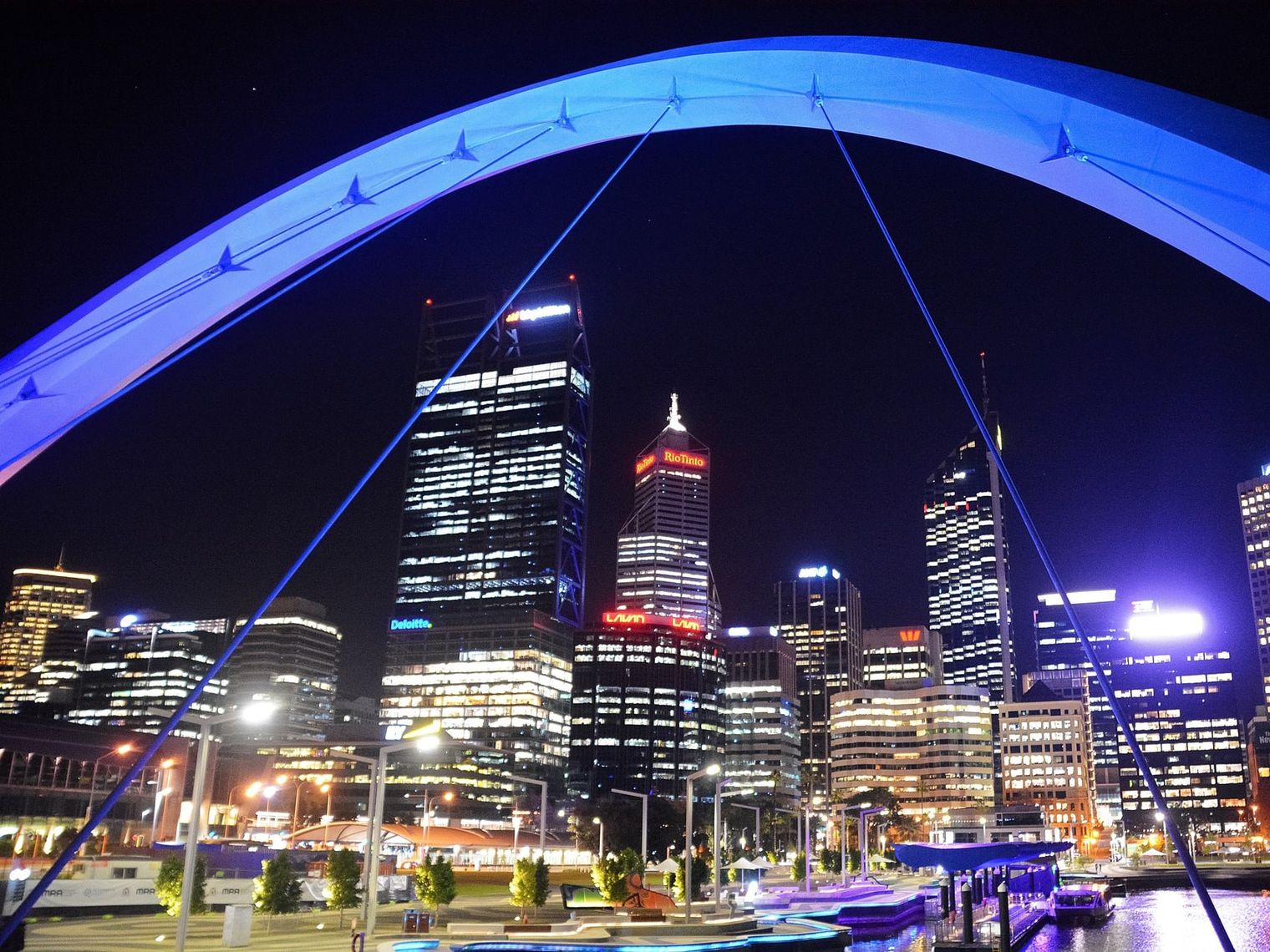 Australien Perth Nacht