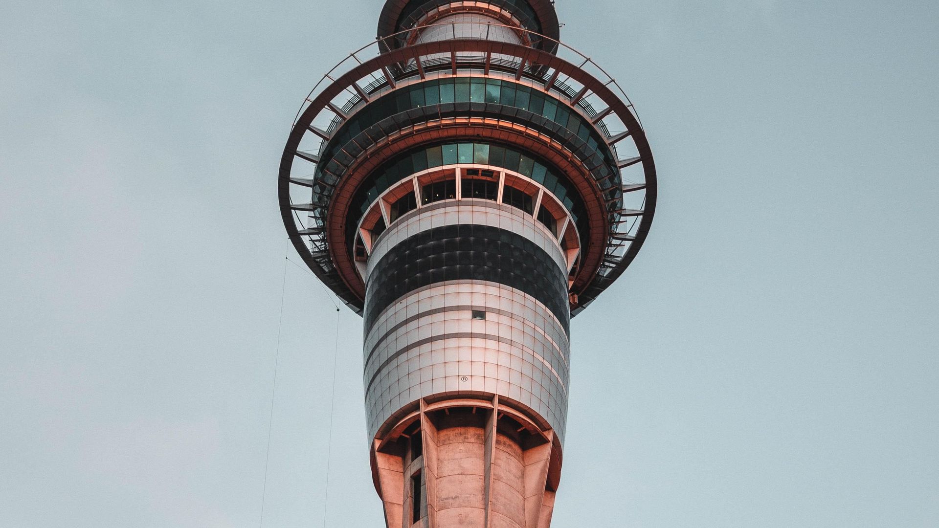neuseeland auckland sky tower turm