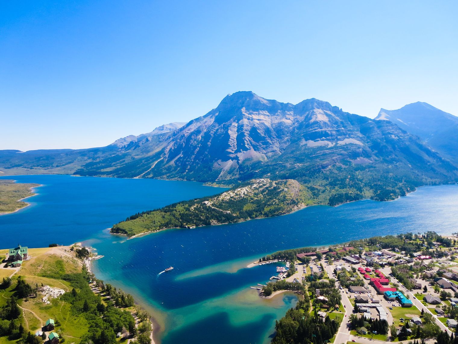Waterton Lakes Nationalpark Alberta Kanada