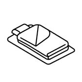 An illustration of a sleeping bag