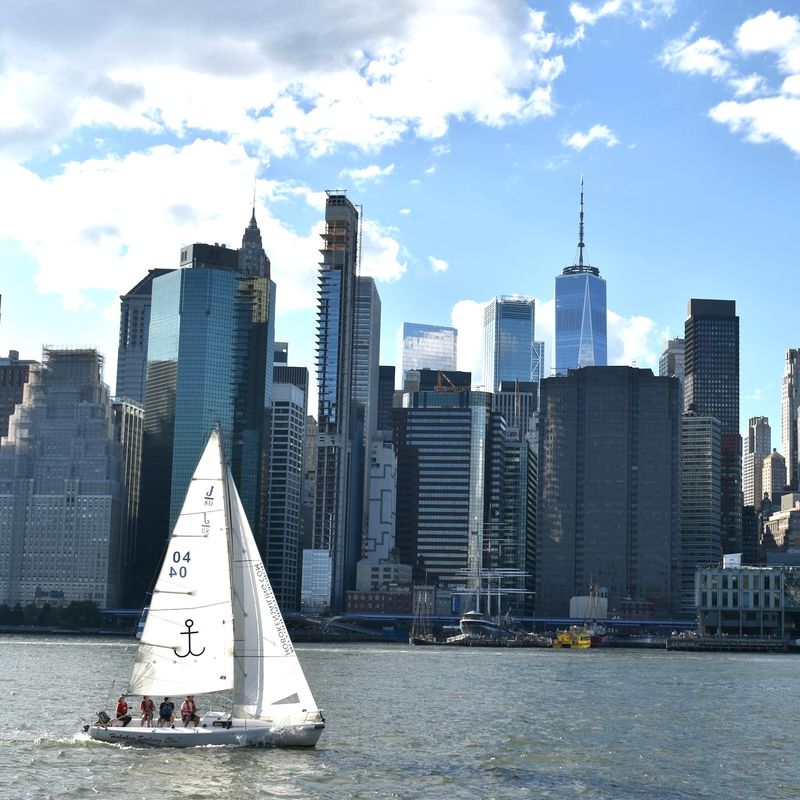 USA New York Segelboot