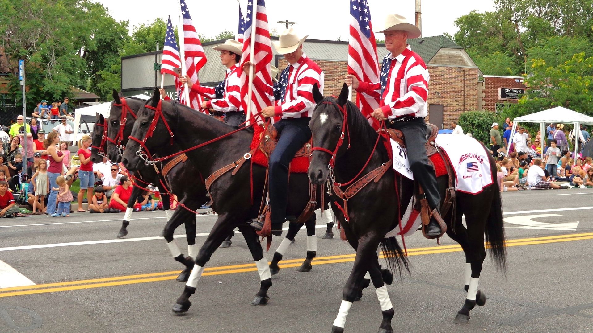 USA Parade Pferde