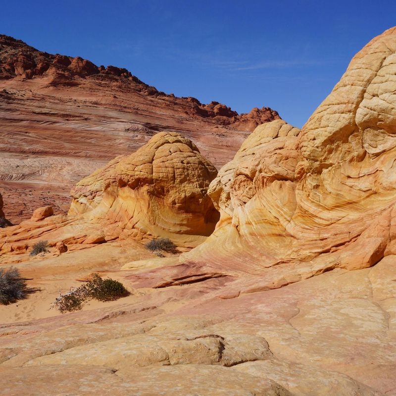 Rote Felslandschaft in Kanab, Utah