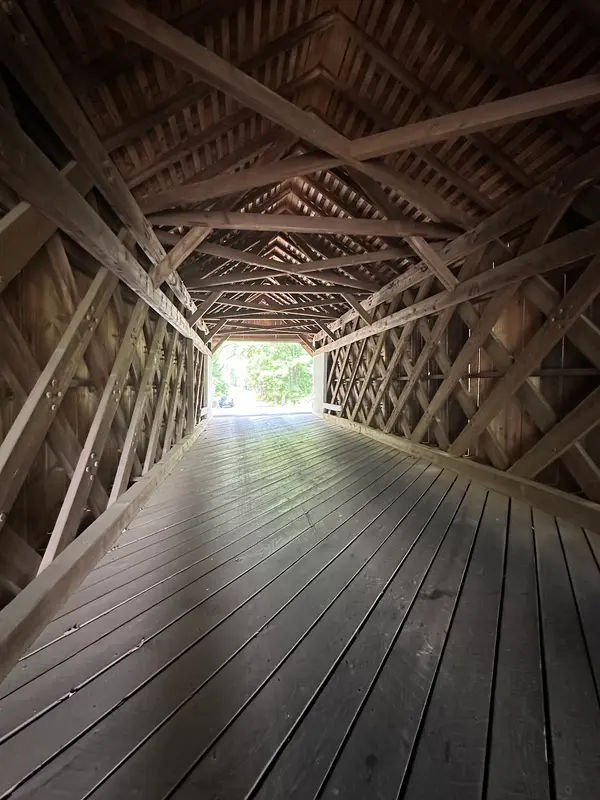 Cabin Run Covered Bridge in Pipersville - Photo 1