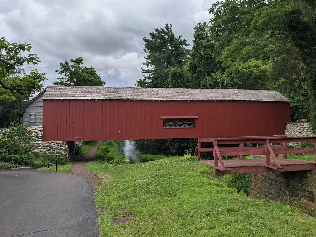Uhlerstown Covered Bridge in Quakertown - Photo 1