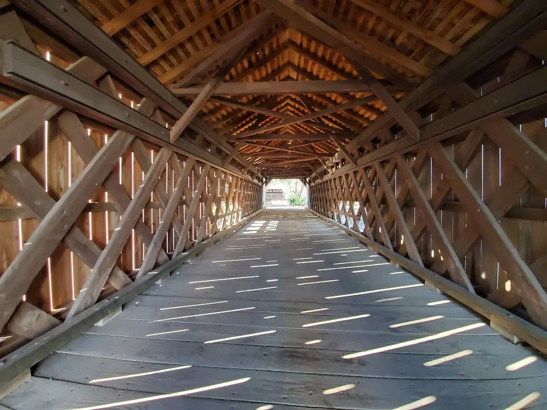 Uhlerstown Covered Bridge in Quakertown - Photo 4