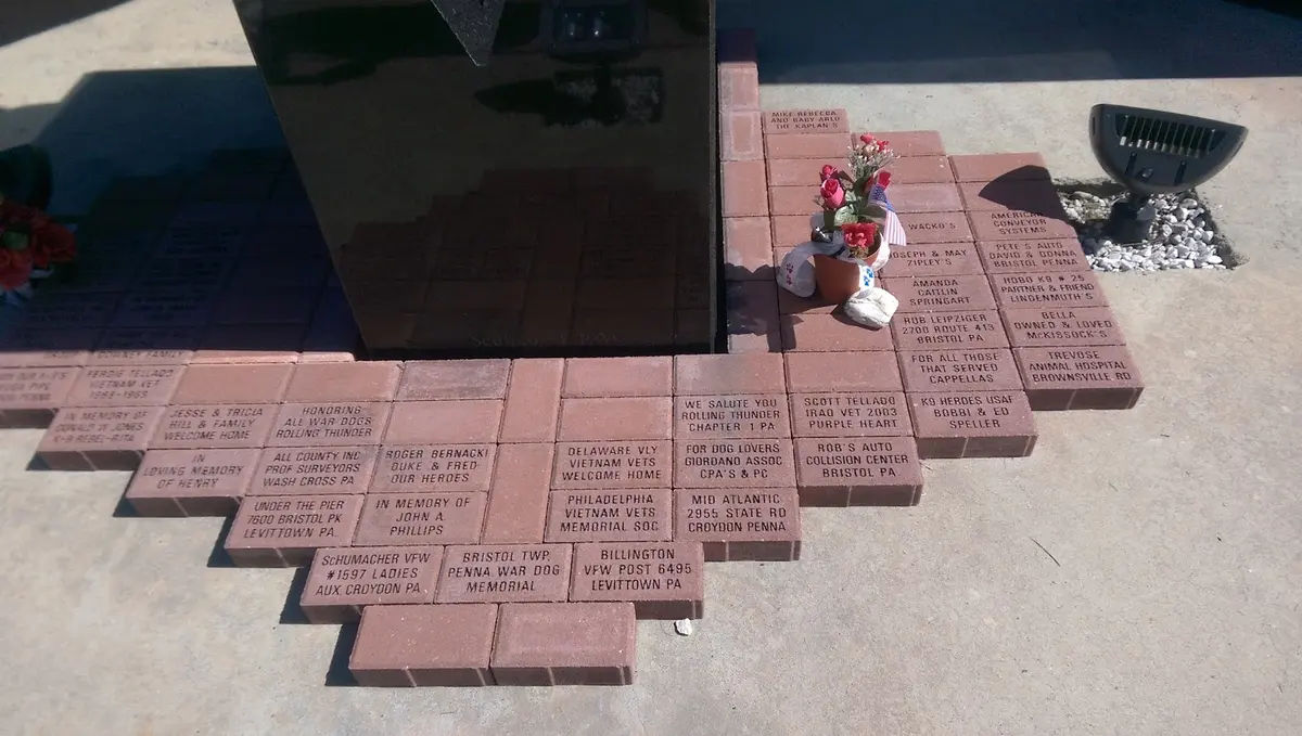 Pennsylvania War Dog Memorial in Bristol - Photo 2