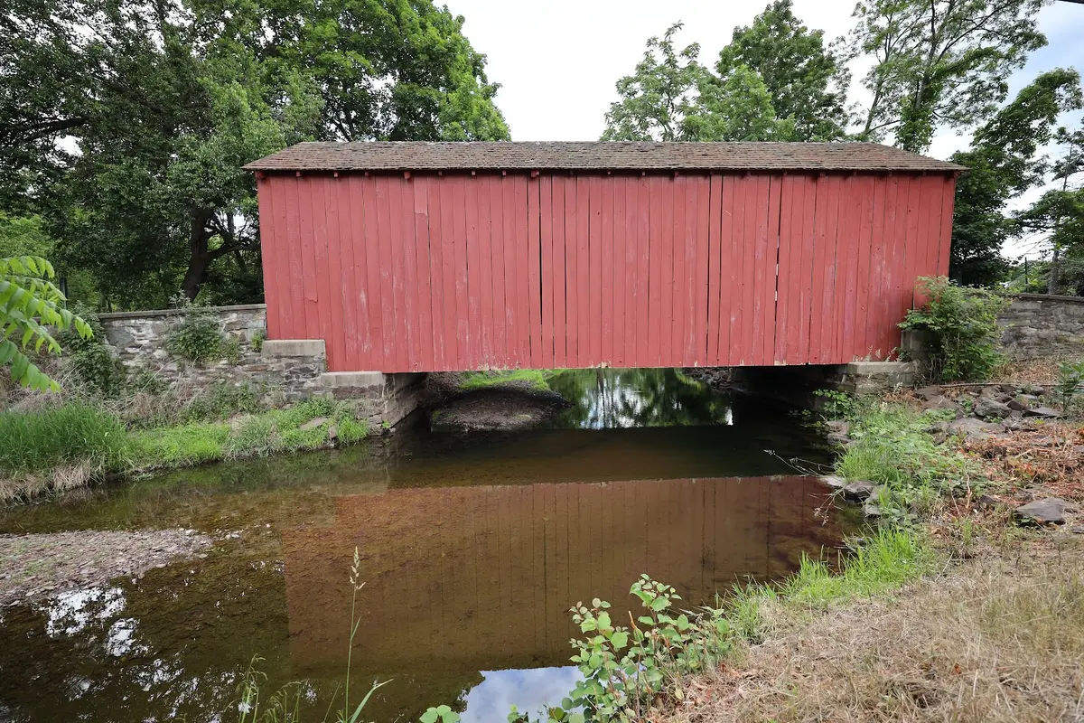 Erwinna Covered Bridge in Erwinna - Photo 3
