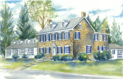 Art Galleries Antiques at Stone House in Doylestown Borough, Bucks County