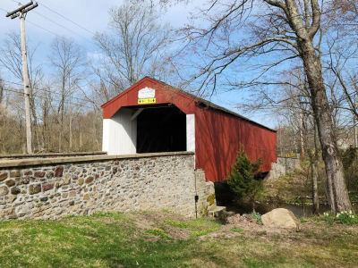 Covered Bridges Pine Valley Covered Bridge in New Britain Borough, Bucks County