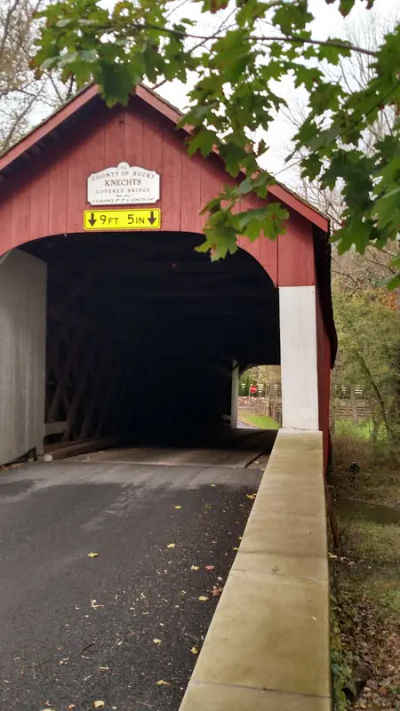 Covered Bridges Knecht's Covered Bridge in Springfield, Bucks County