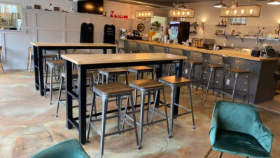 American restaurant Hops and Hardware Distillery in Bristol, Bucks County, PA