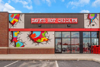 American restaurant Dave's Hot Chicken in Quakertown, Bucks County, PA