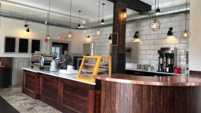 Cafe restaurant Johnson Hall Coffee House in Hulmeville, Bucks County, PA