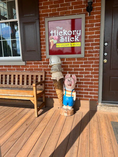 American restaurant Hickory Stick Ice Cream in Perkasie, Bucks County, PA