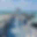 【三芝景點】芝蘭公園海上觀景平台 北海岸最美伸展台！夕陽夜景更是浪漫 交通停車資訊 @周花花，甲飽沒