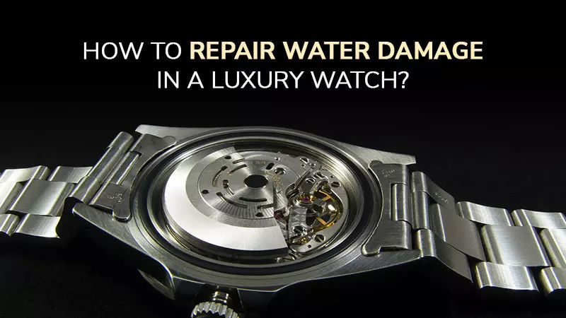 how to repair water damage
