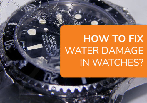 how to fix water damage in watches