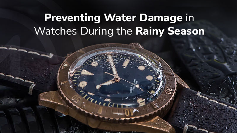 prevent water damage in watches