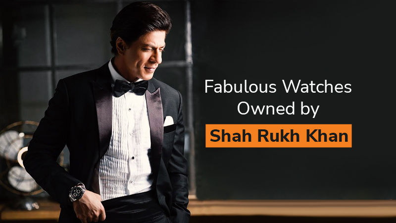 shah rukh khan's fabulous collection of watches